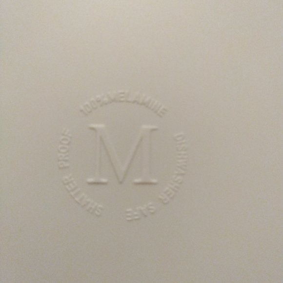 18 pc Melamine Paper Plates Dinnerware - Picture 6 of 6